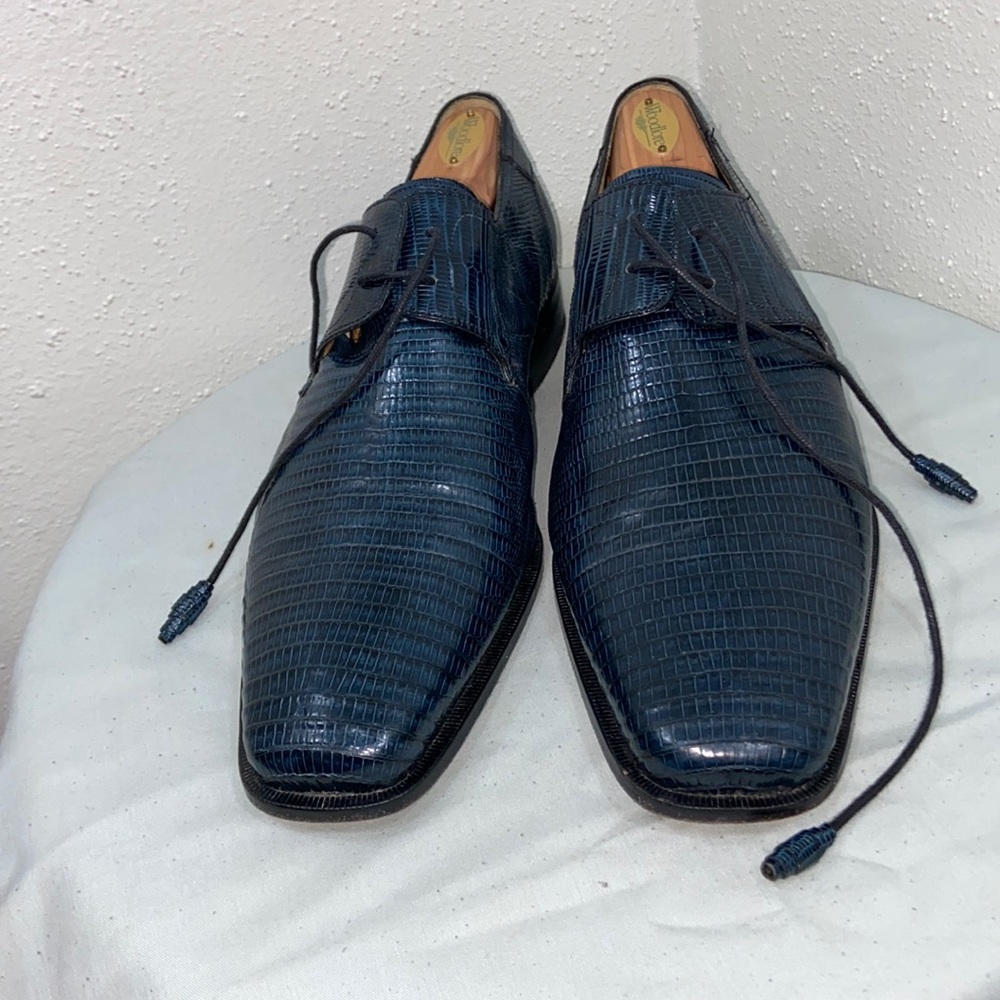 Mezlan Blue Lizard sz 11 shoes